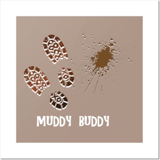 Muddy Buddy Mudder Posters and Art